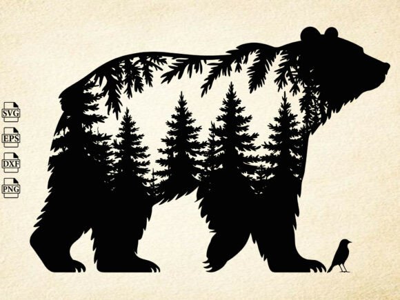 Forest Animals SVG Graphics for Crafts