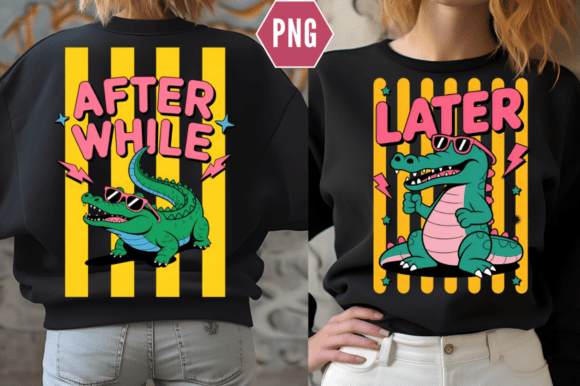 Later Gator After While Alligator Summer Graphics
