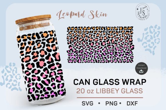 Leopard Print SVG: Graphics for Crafts & Content