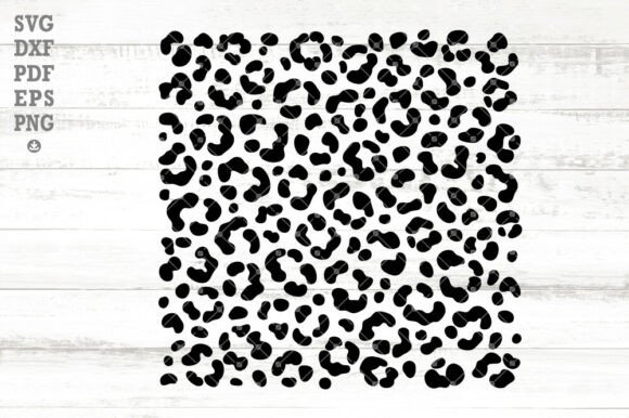 Leopard Print SVG Pattern for Crafts & Graphics