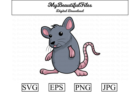 Mouse Cartoon Illustration: Graphics & Illustrations for Brand Storytelling